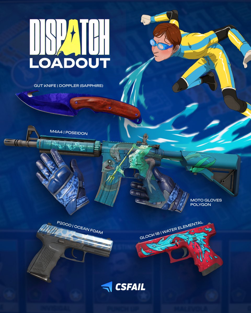 csfail2020's tweet image. 💧 Water Boy vs. Mecha Man ⚙️

Dispatch loadouts! Which side are you picking?