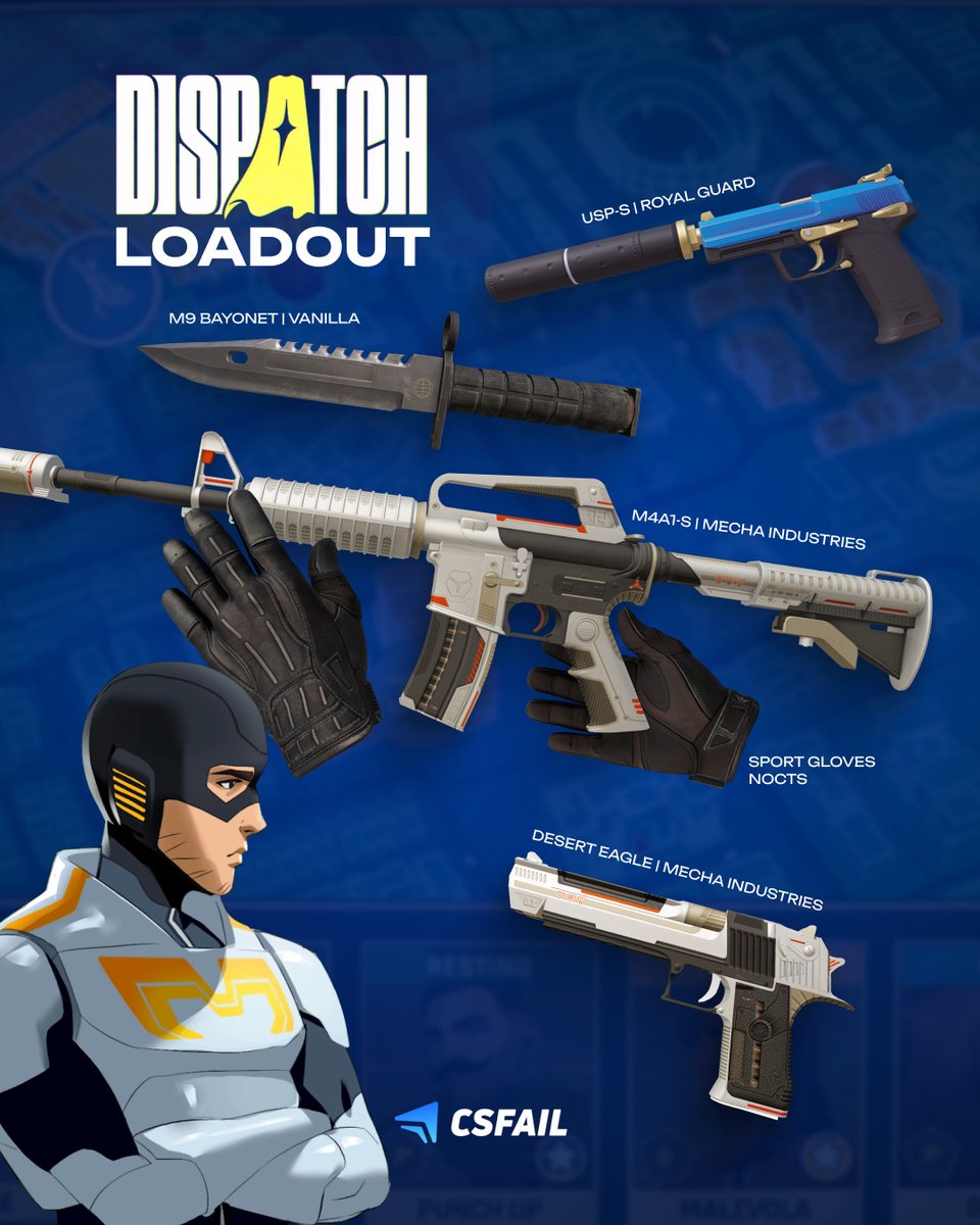 csfail2020's tweet image. 💧 Water Boy vs. Mecha Man ⚙️

Dispatch loadouts! Which side are you picking?