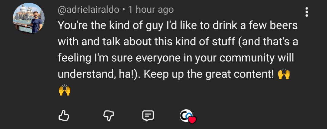 codeopinion's tweet image. This made my day because I really enjoy talking shop and just shooting the shit. 🍻