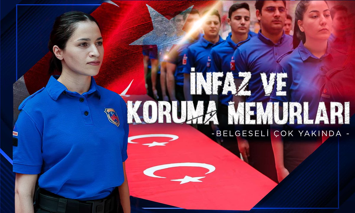 Ceza infaz kurumlarında fedakârca görevini yapan İnfaz Koruma Memurları artık görünmez kahramanlar olmaktan çıkıp Türk Milletine yaptığı kutsal görevi anlatmak için,
İnfaz Koruma Belgeseli çekilmiştir.
Çok yakında paylaşılacaktır.
🇹🇷🇹🇷🇹🇷🇹🇷🇹🇷🇹🇷🇹🇷🇹🇷🇹🇷🇹🇷🇹🇷🇹🇷🇹🇷