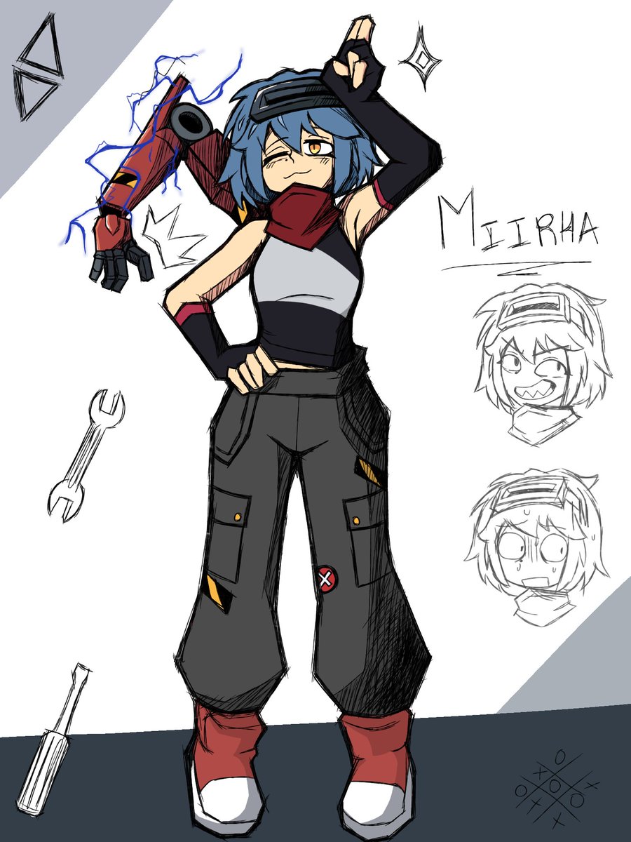 A5D_KLIBER's tweet photo. ⚙️🔧 #originalcharacters
She is very intelligent. https://t.co/FXUUvkXwbN