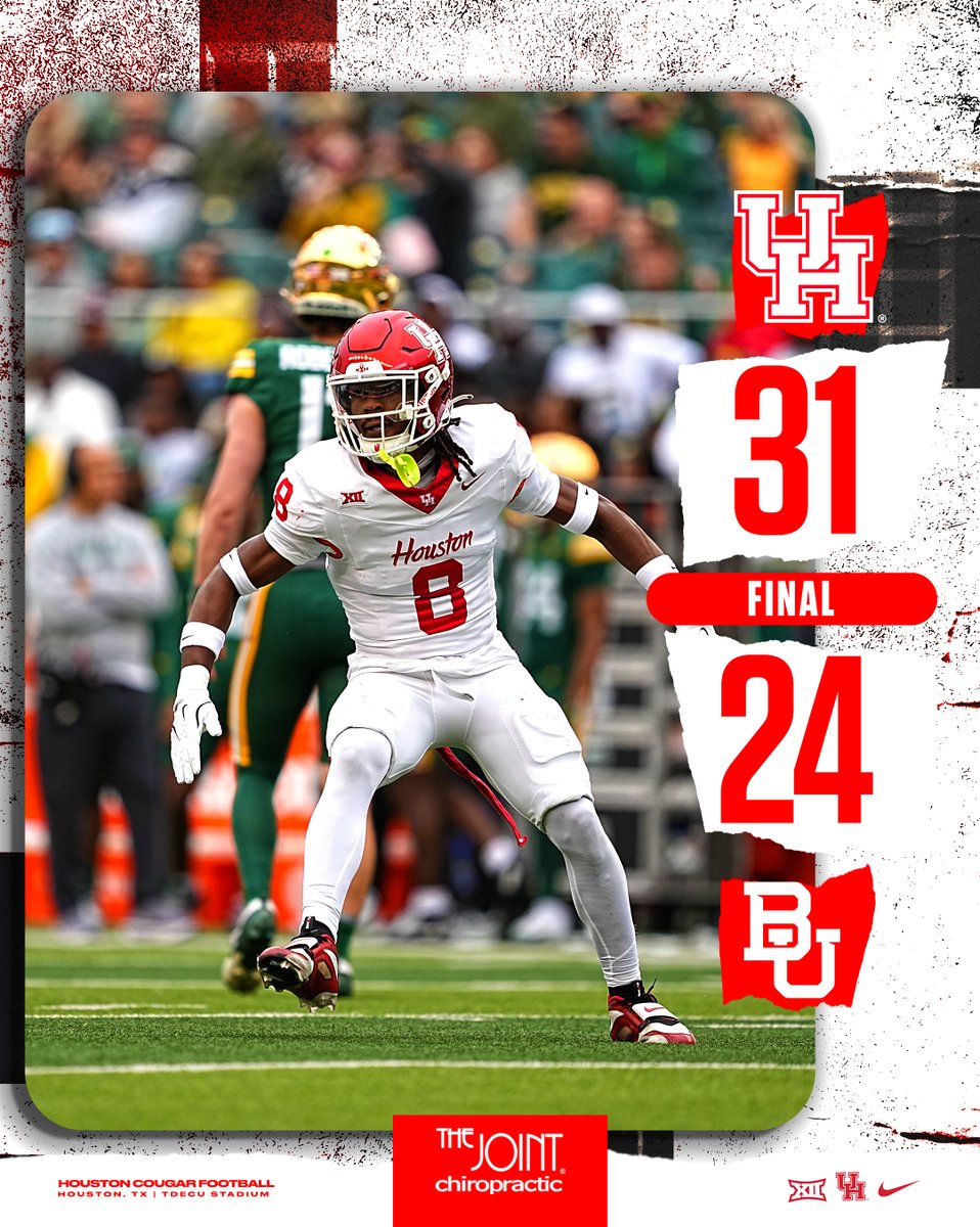 UHCougarFB's tweet image. COOGS TAKE THE DUB ‼️