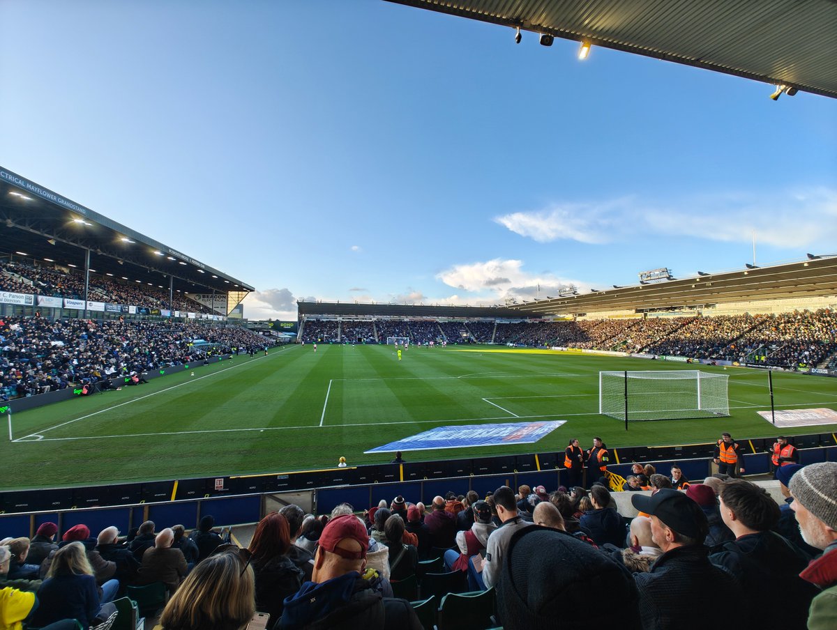 GavinSpavin's tweet photo. Fantastic afternoon watching @ntfc smash @Argyle #cobblers https://t.co/ZgDpNpUbXy
