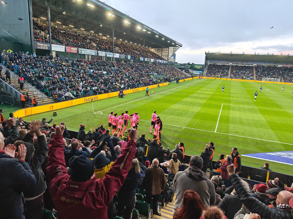 Fantastic afternoon watching <a href="/ntfc/">Northampton Town</a> smash <a href="/Argyle/">Plymouth Argyle FC</a> #cobblers