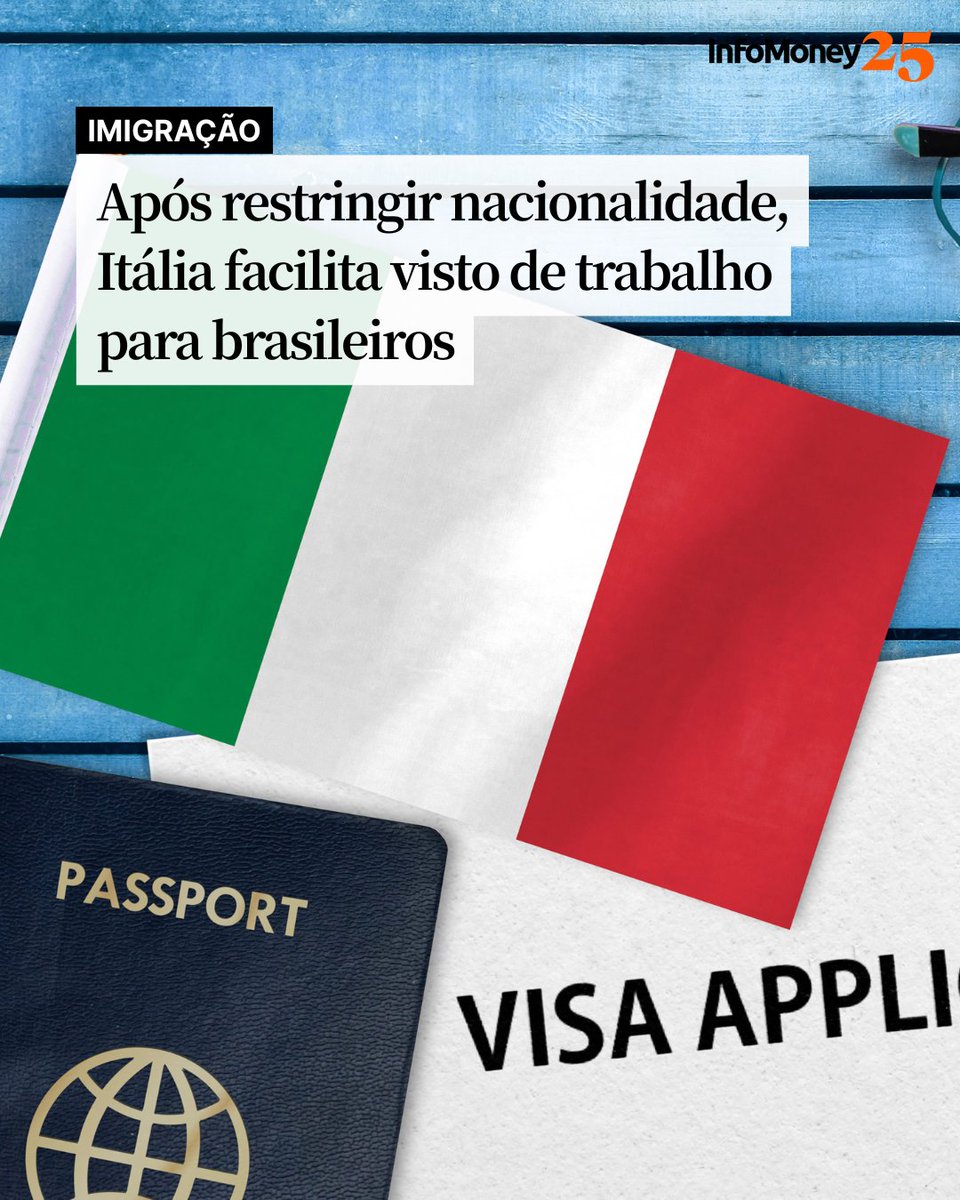 VOLTANDO ATRÁS

A Itália anunciou uma guinada em sua política migratória. Diante da escassez de mão de obra e do rápido envelhecimento populacional, o governo de Giorgia Meloni abriu um novo canal de visto de trabalho para descendentes de italianos em sete países, incluindo o