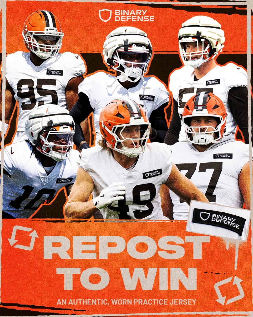 We're giving you the chance to bring home an authentic piece of our preparation process! Hit us with a repost for a chance to win a practice jersey.

<a href="/Binary_Defense/">Binary Defense</a> | #DawgPound
