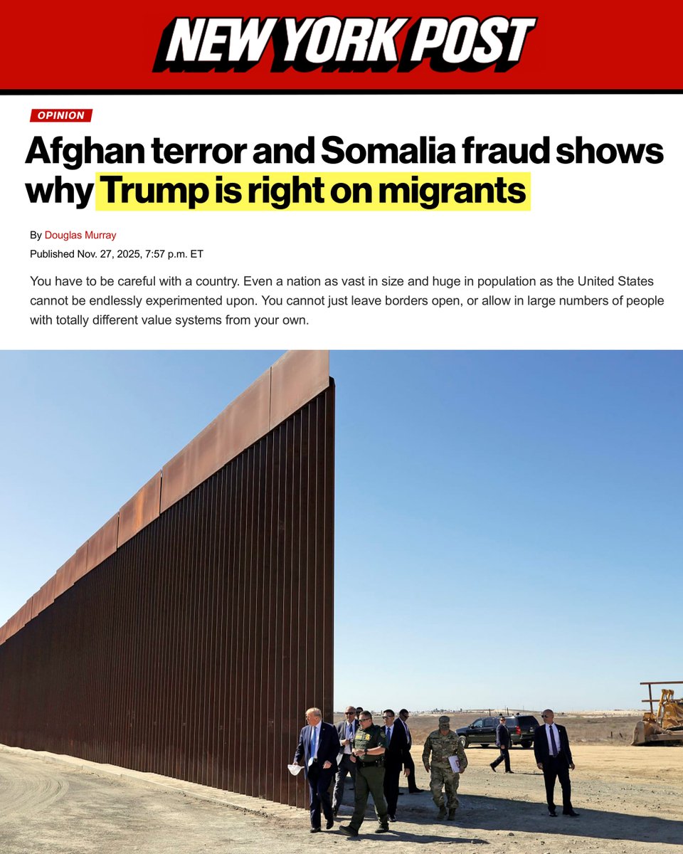 WhiteHouse's tweet image. On Day 1, President Trump made securing the border a TOP priority — immediately moving to stop the chaos &amp;amp; the severe national security threats left behind by Joe Biden.

The Trump Administration is fully committed to cleaning up this mess and taking the country back.