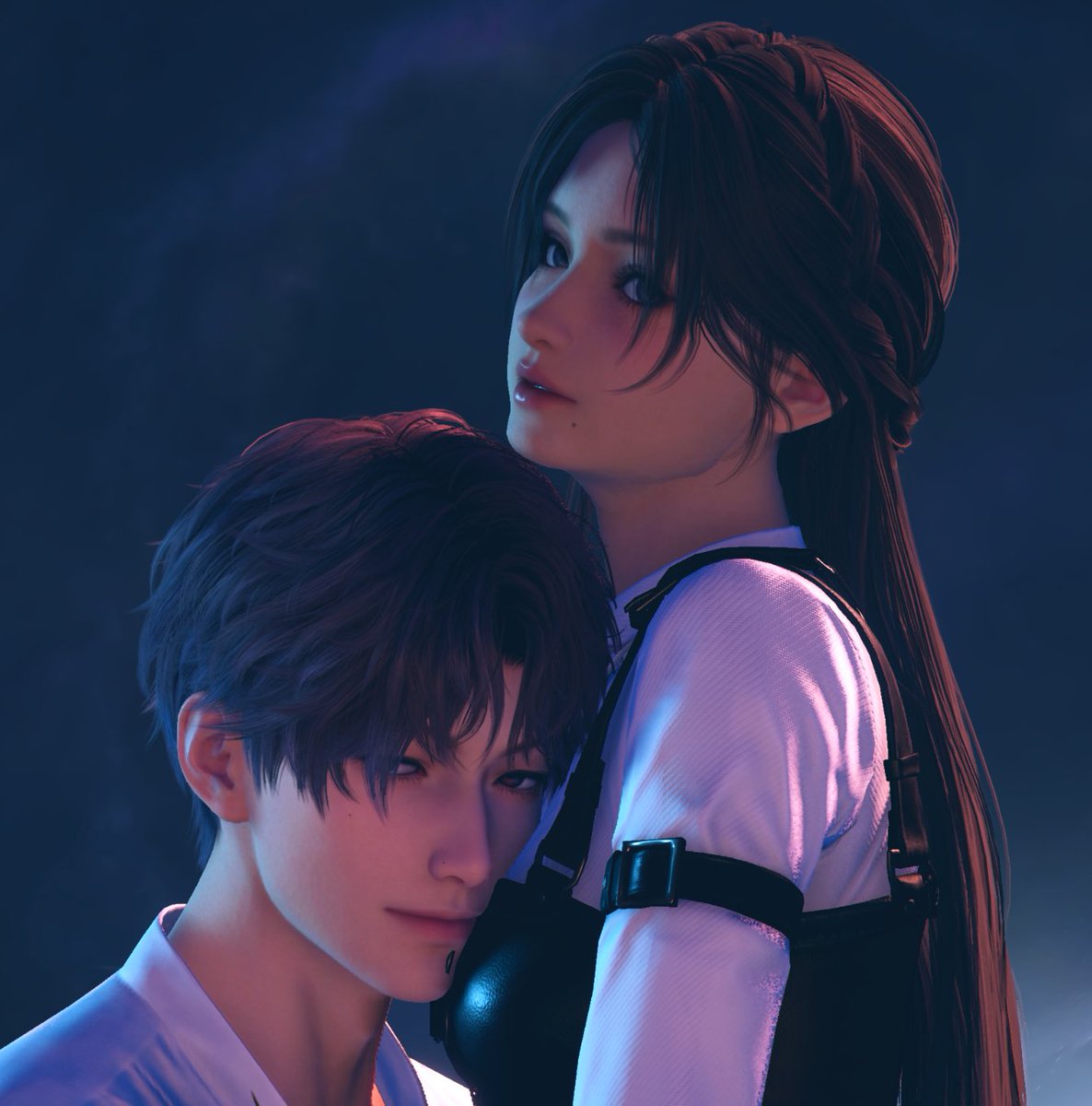 myrnasraf's tweet image. Mr Rafayel and Miss Bodyguard 🫶🏻