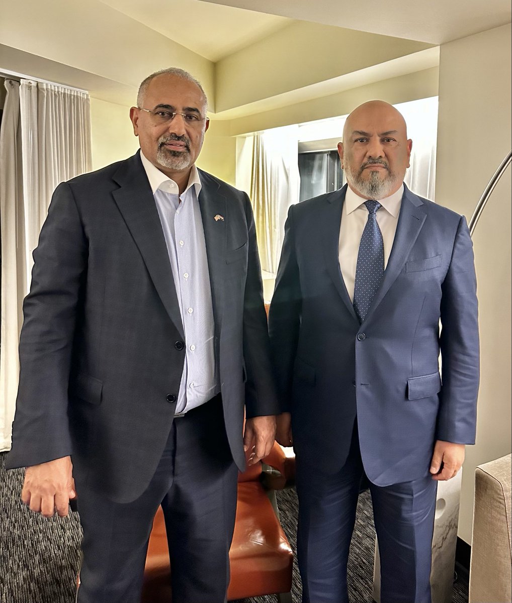 ٣٠ نوفمبر ١٩٦٧
٣٠ نوفمبر ٢٠٢٥

عيد استقلال مجيد وكل عام وجنوبنا العربي الغالي بخير، تحت راية المجلس الانتقالي الجنوبي، وخلف قائدنا فخامة الرئيس عيدروس بن قاسم الزبيدي.

خالد اليماني
وزير الخارجية السابق - الممثل الدائم للأمم المتحدة / زميل أول غير مقيم
<a href="/KhaledAlyemany/">Khaled Alyemany</a>