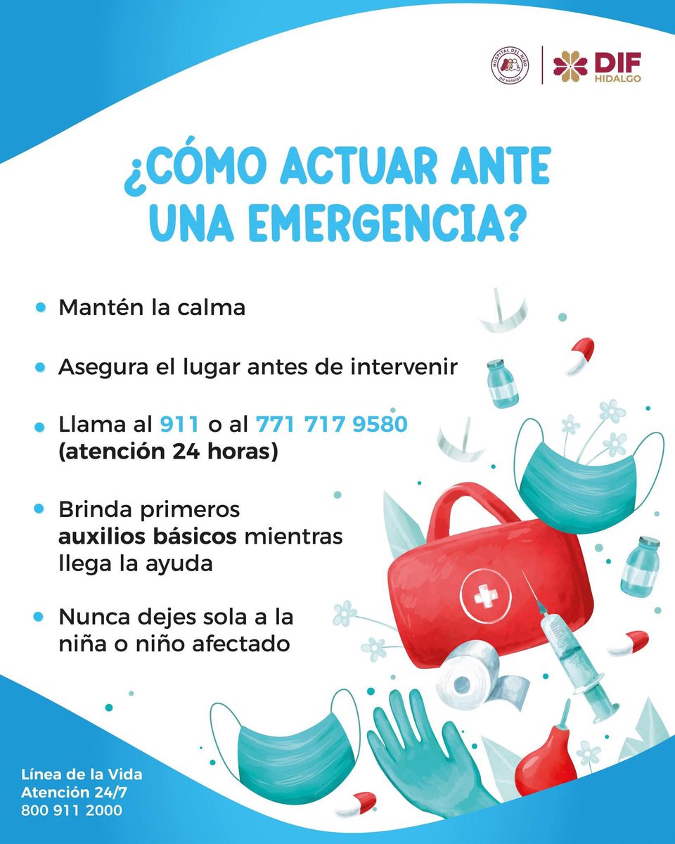 difhgo's tweet image. En una emergencia no hay tiempo para dudar… ¿sabes cuál es tu primer paso? 🏥⭐️