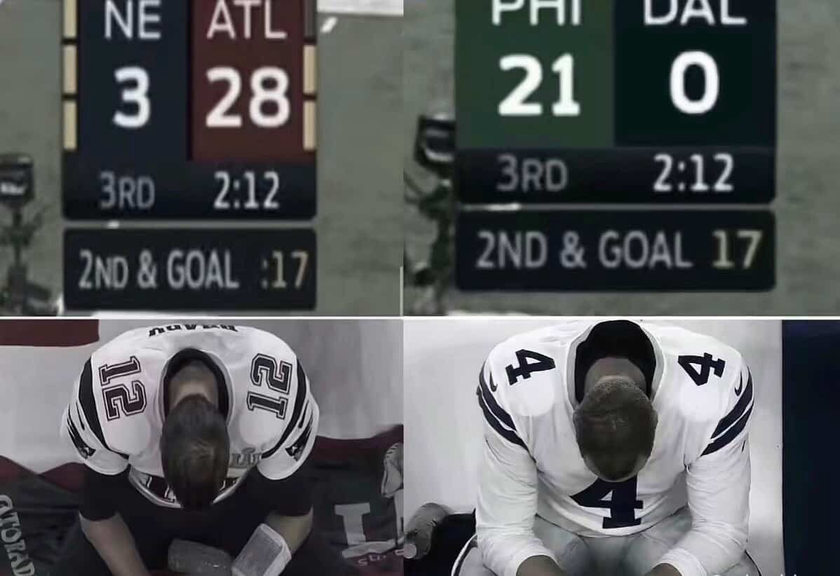 DCoverage25's tweet photo. Dak Prescott CLEARS Jalen Hurts, there ain’t nothing else you can say 🤷‍♂️ #phillysucks #gocowboys https://t.co/SaMdzwtlhH
