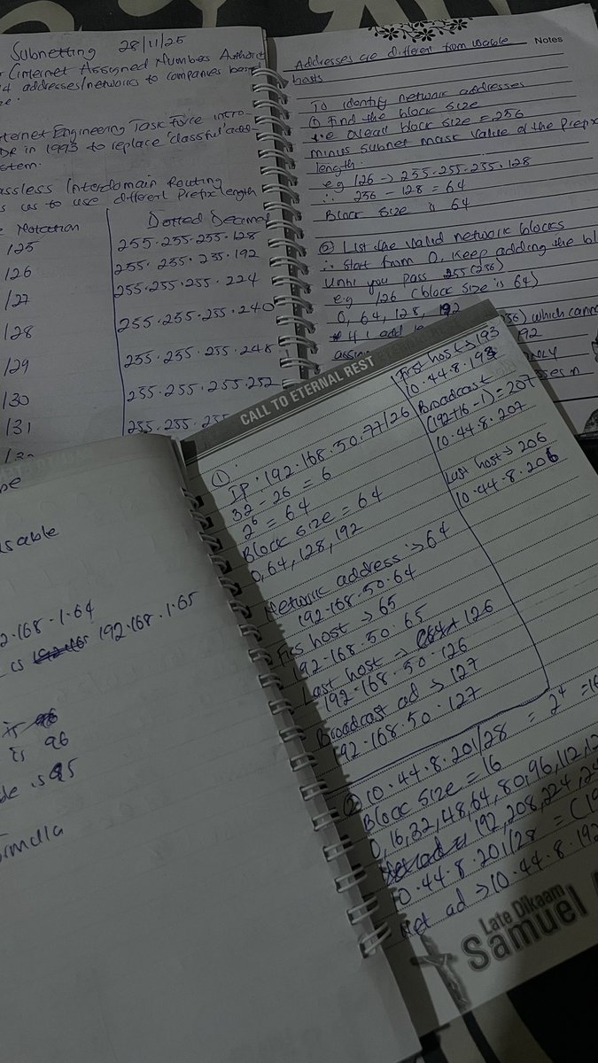 eh_tiks's tweet image. On to something 😗
#subnetting #Networking