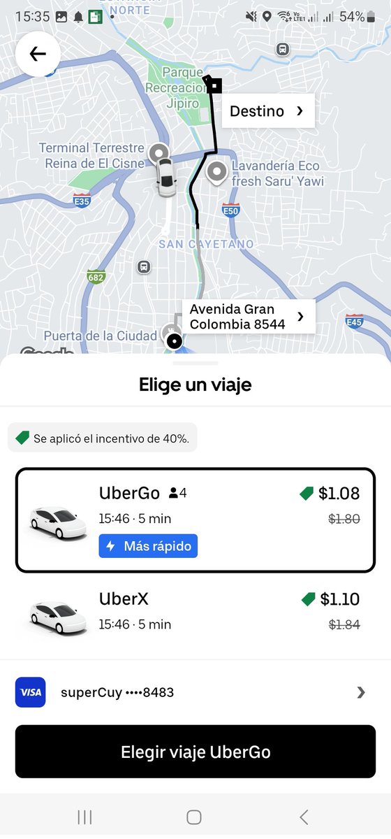 bolivar_lojan's tweet photo. Uber en Loja

Primero
Abre Play Store

Segundo
Busca UBER

Tercero
Instala UBER

Cuarto
Configura UBER

Quinto
Si vas a viajar busca tu destino deslizando el mapa

Sexto
Evalúa el precio https://t.co/1NT2iT6qac