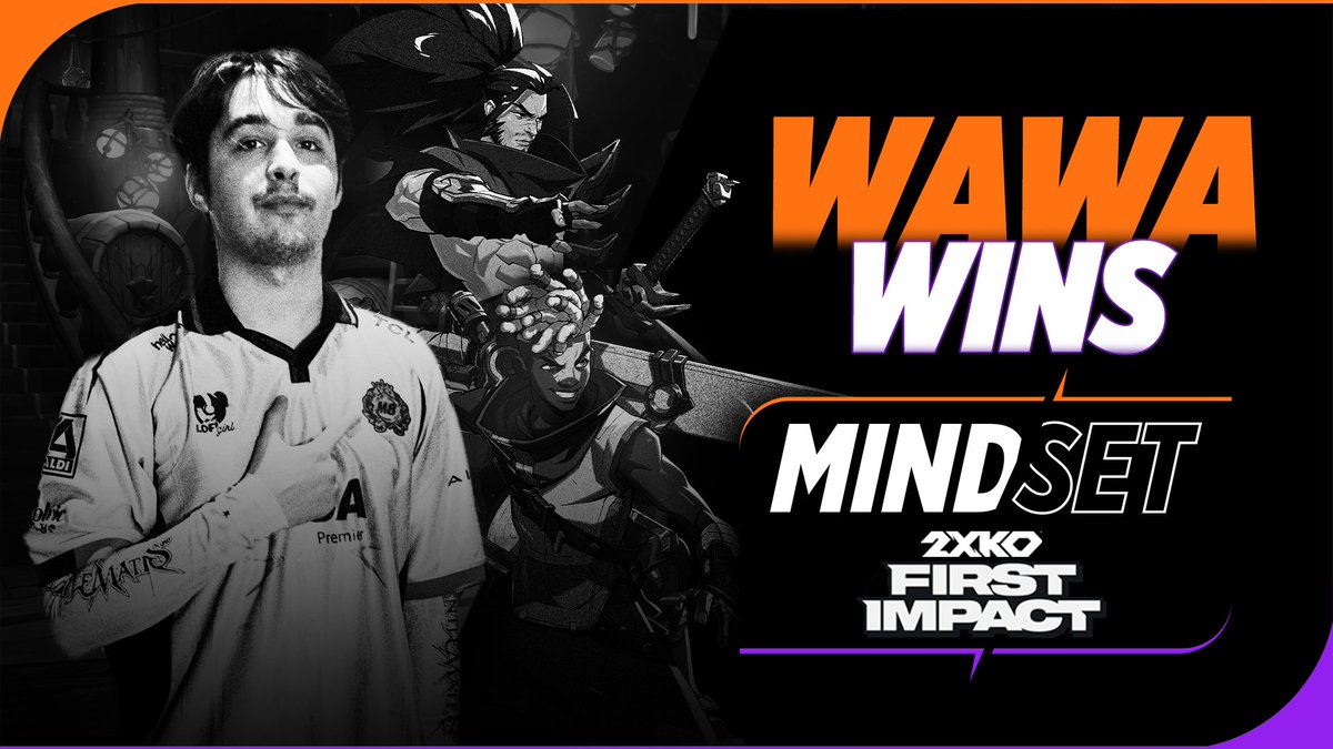 _NSxC's tweet image. CONGRATULATIONS @Wawa_FGC ON WINNING THE 2XKO #MINDSET25 🏆