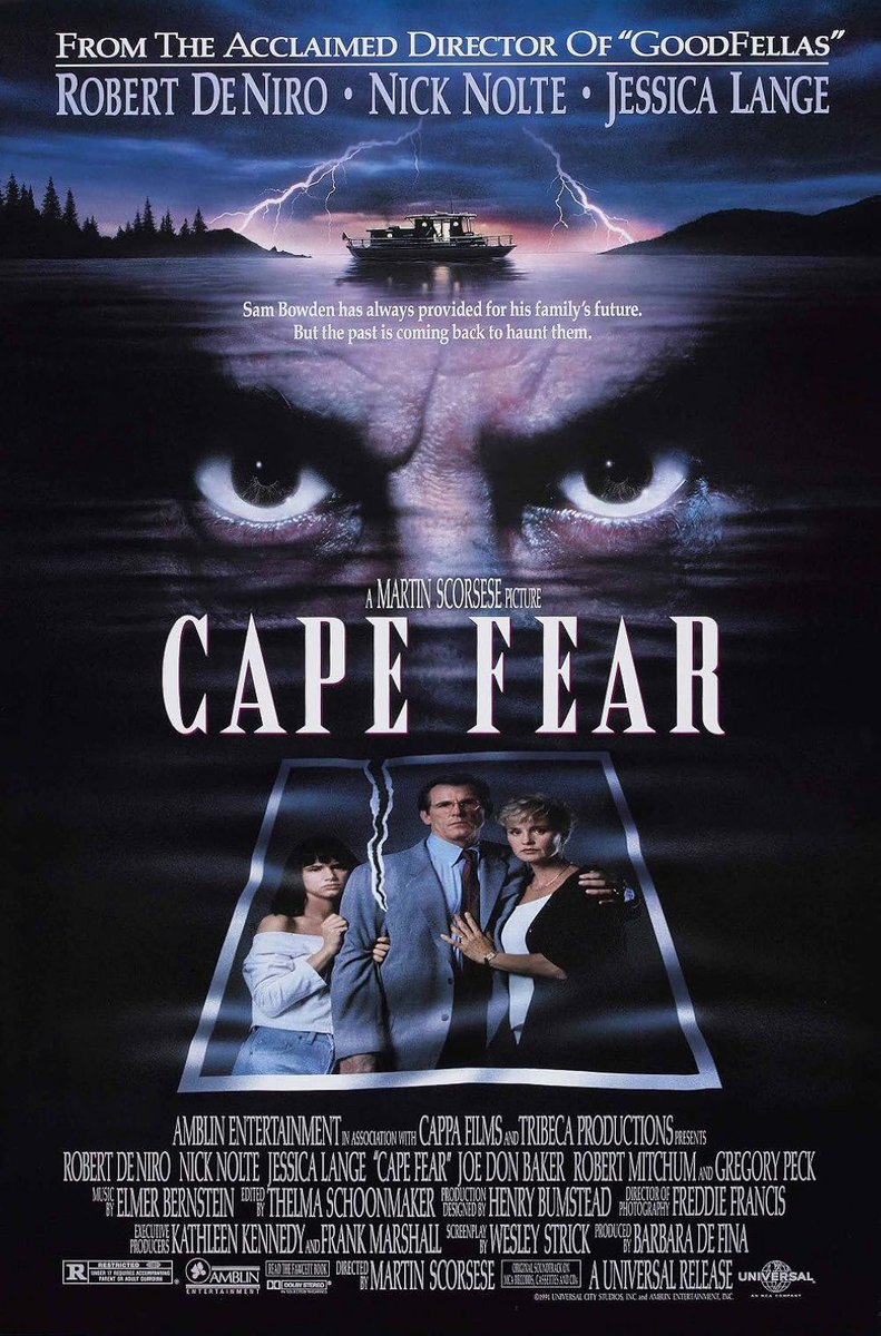 AXJ_4's tweet image. Tonight’s film: “Cape Fear” 🎥🥂