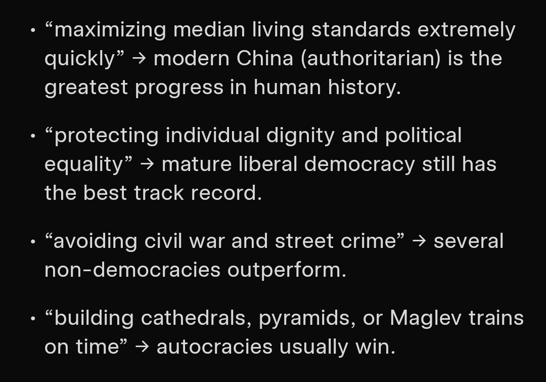 _nozt's tweet image. Preaching democracy like it&apos;s a function of True societal progress.

A system where people decide who leads based on their likes, hate/bigotry while only a handful is versed in the objective politics for interest in collective growth is not worthy of propagating by blood.