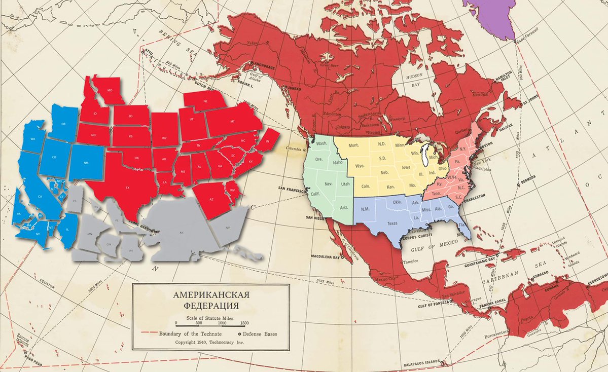 TheHousecarl's tweet image. “Technocracy envisioned a &quot;North American Technate&quot; that included Greenland, Canada, the United States, Central America, Cuba, Venezuela, and Colombia.” 🏴‍☠️🪆