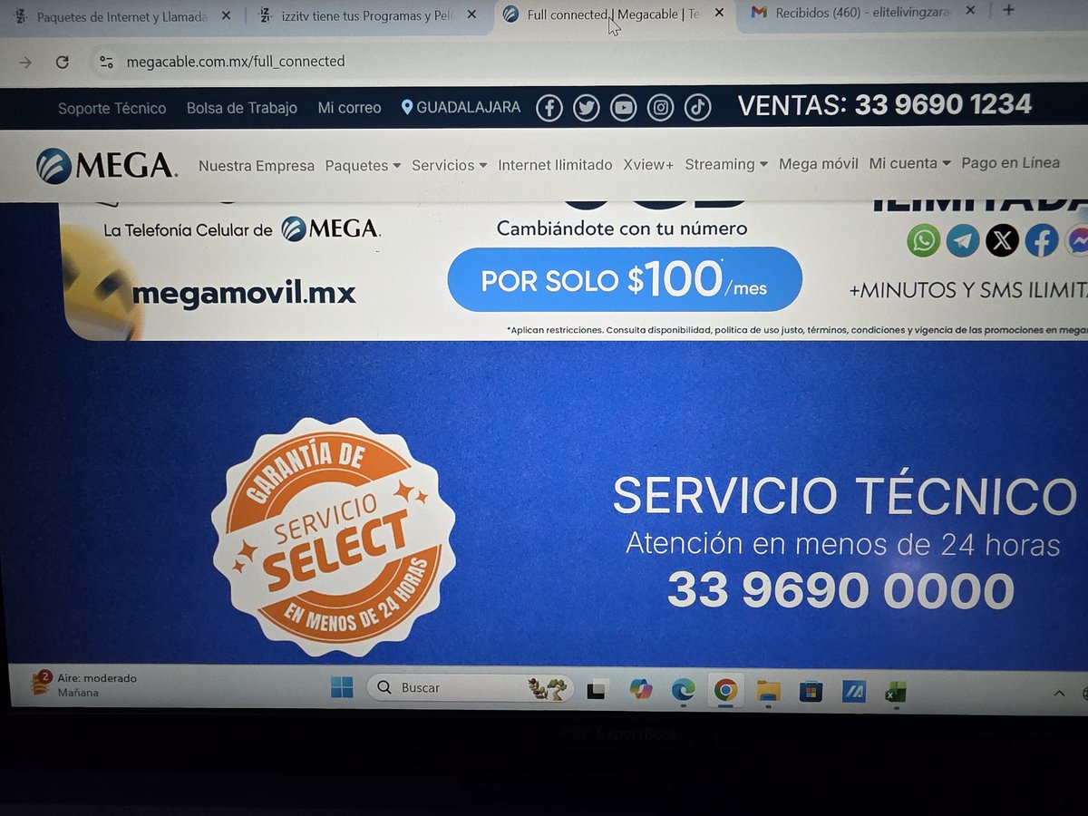 am_seg's tweet photo. @Megacable es increíble que tengo problema con Mega, desde el lunes 24/11 sin servicio, citas incumplidas, supervisores que prometen algo que no cumplen, por eso que deseo cancelar el servicio por incumplimiento y que no se puede. Qué procede @Profeco? https://t.co/P40YrEt0IF
