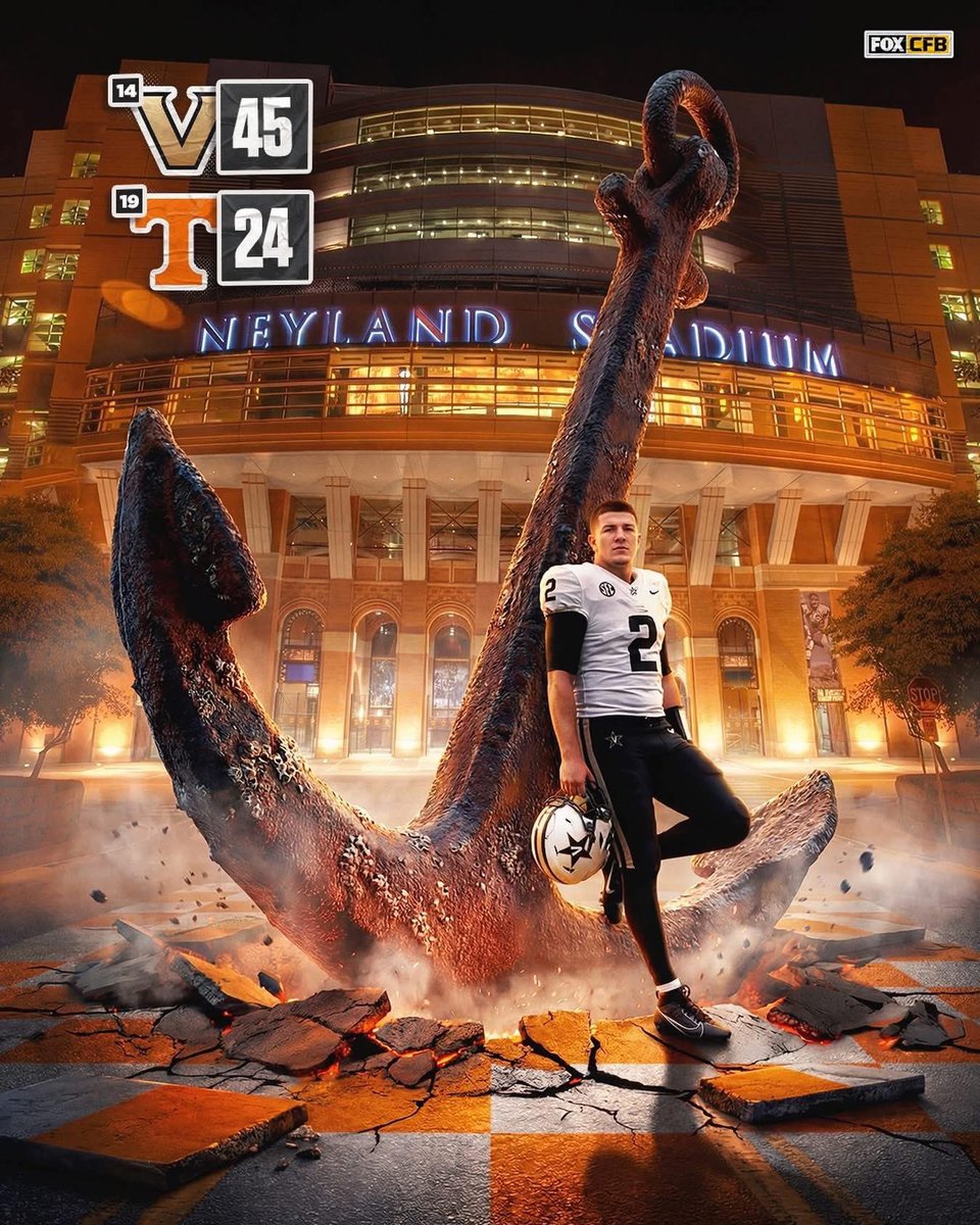 Total domination. Wasn’t even close! <a href="/VandyFootball/">#14 Vanderbilt Football</a> #vawls