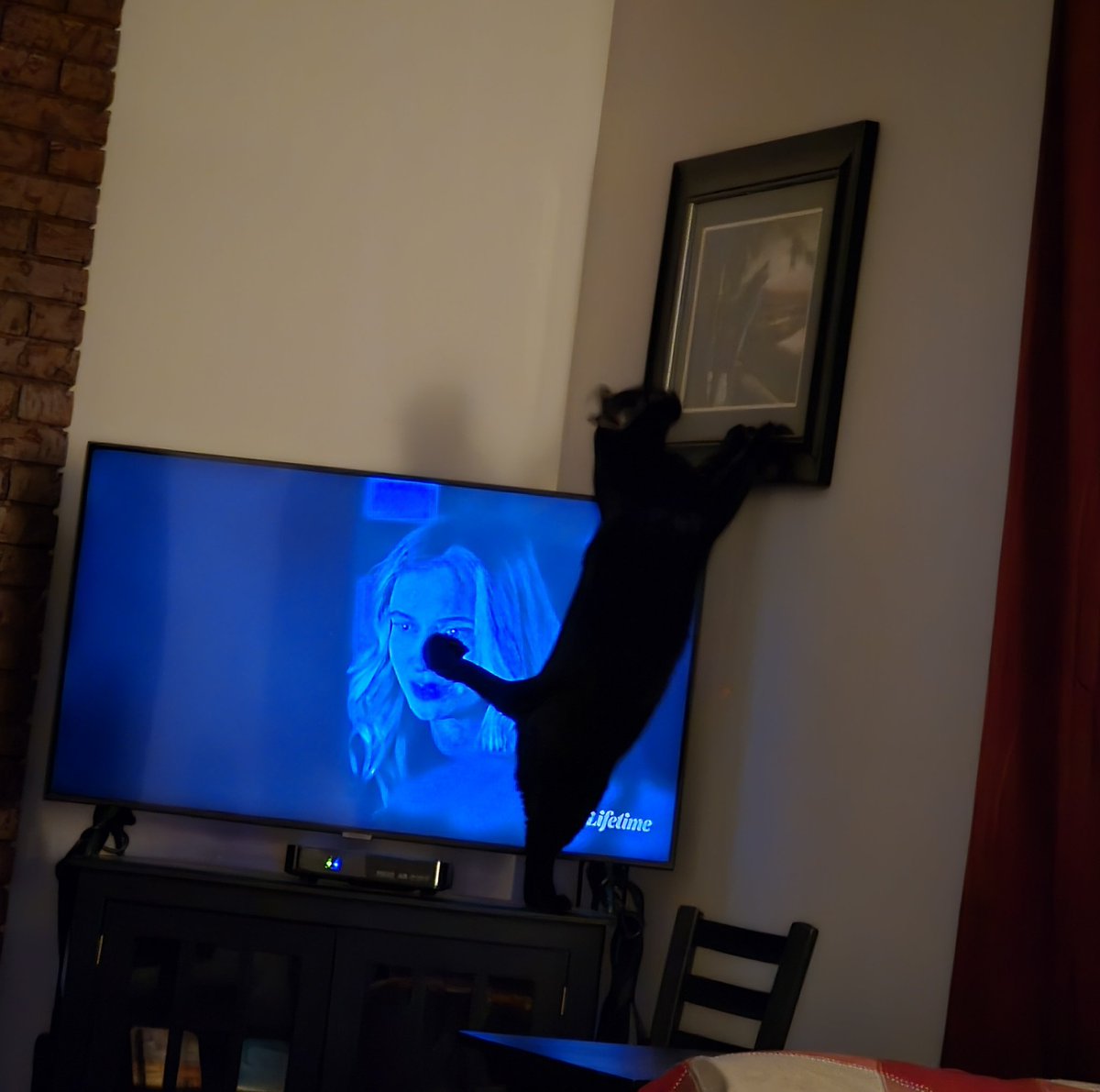 #MyGuestsNeedToLeaveBecause I gotten straighten the pictures