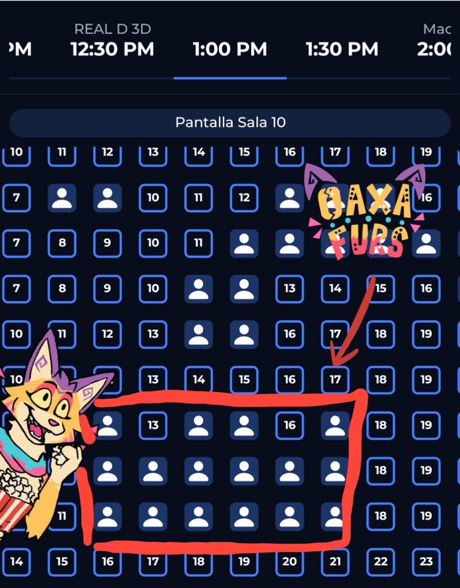 Si aun desean acompañarnos, aún tenemos espacios disponibles dentro del sector Oaxafurs, encuéntranos en las filas Filas M,N,O🦊🐰🐾

Recuerda, el periodo de registro finalizo, por lo que tendrán que adquirir su boleto por sus propios medios.

¡Los esperamos mañana!