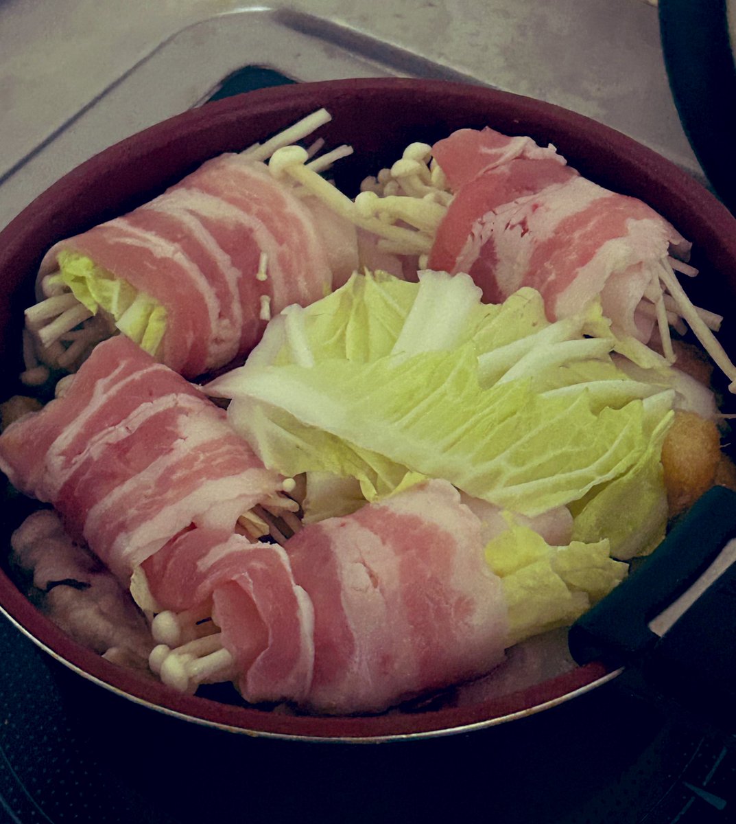 昨日はお母さん役でした～🤗お鍋好評でひと安心ー🥰

#なな鍋