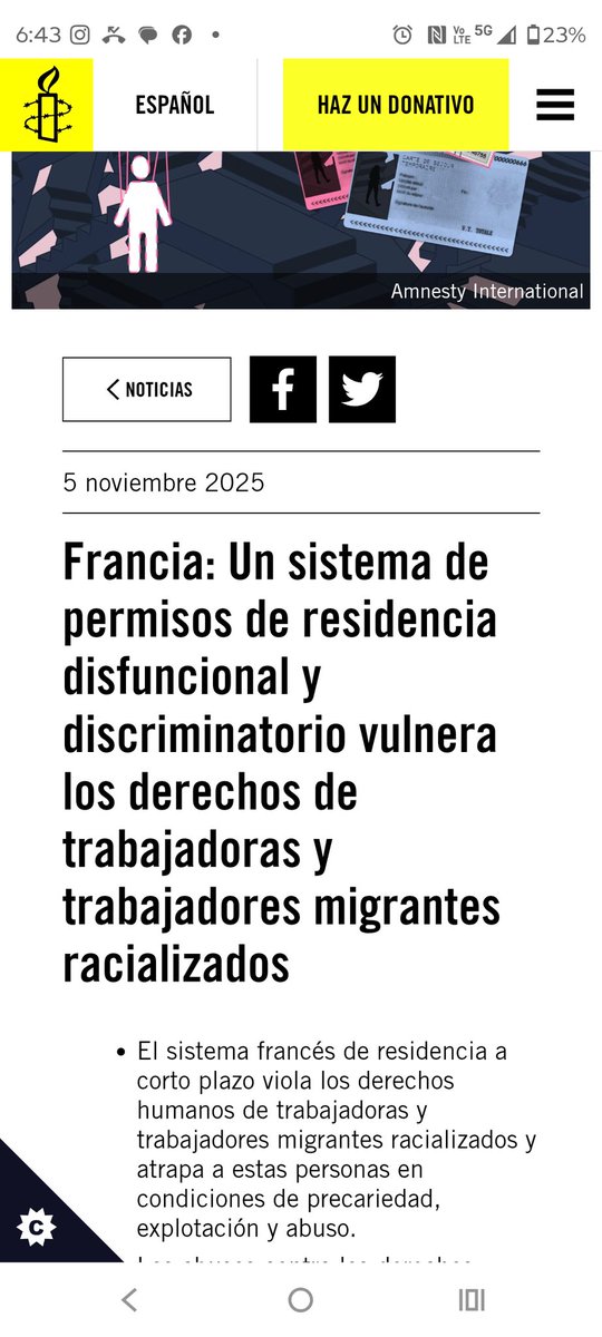 elchimpa1's tweet photo. @francediplo_ES por qué no se ocupan de su diplomacia interna? El dolor, la tristeza y frustración de los jóvenes que estudian , trabajan y pagan impuestos en Francia y sorpresivamente se encuentran en situación irregular POR INEFICIENCIA DE LAS PREFECTURAS!  Link ABAJO. https://t.co/Ivp6QPyCDW