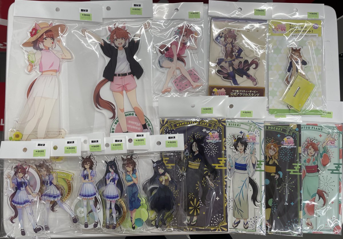 入荷情報】 ウマ娘プリティーダービー 新時代の扉 関連アクリル