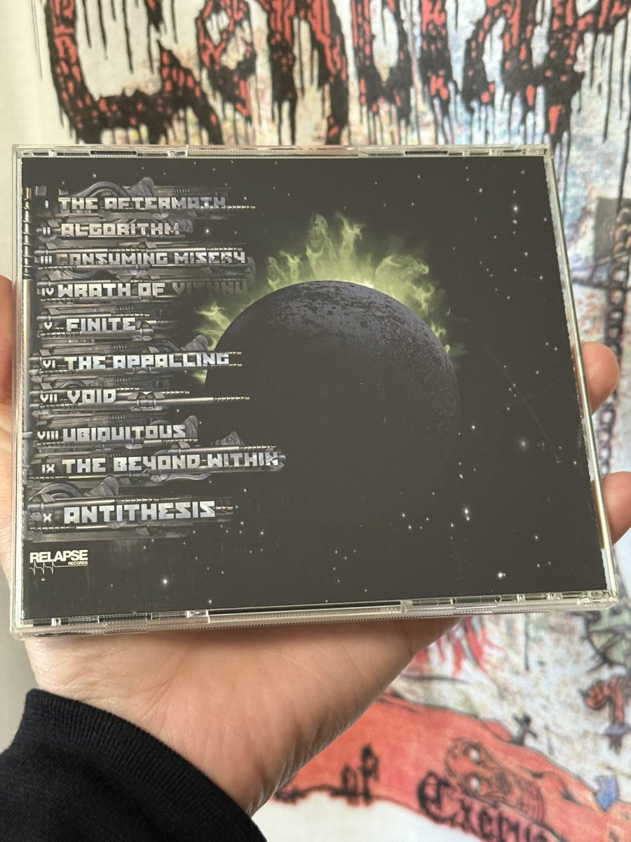 shishineko44225's tweet photo. #Nowplaying
#ORIGIN🇺🇸
#Antithesis
#TechnicalBrutalDeathMetal https://t.co/vEZyzovkfu