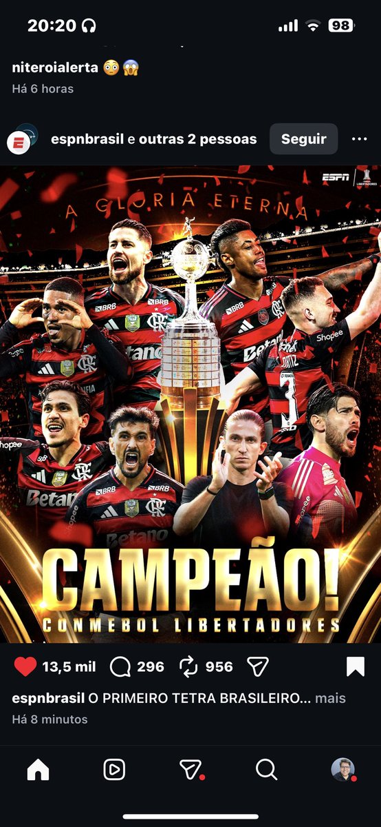 ccandradeRJ's tweet photo. Tetra Campeão…… https://t.co/pO4VIXBjWC