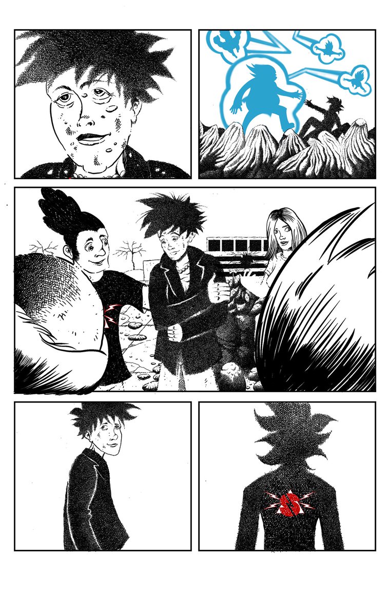 LDDLMikeD's tweet image. The inks are done. Colors are next! #atomsplit #atlanta #indierock #indiecomics