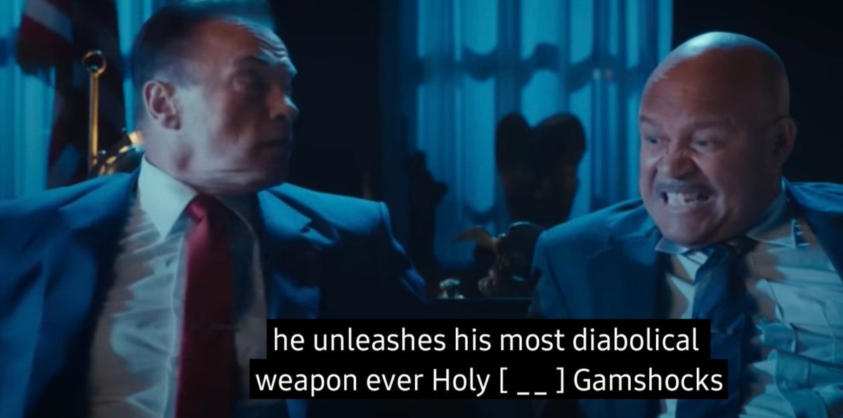 TheLouisEmerick's tweet image. A still of @Schwarzenegger and #YoursTruly taken from #KungfuryTheMovie you will only get to see more if  the film gets released🙏🏾 #FreeKungFuryTheMovie...view the 10min trailer on @YouTube and you'll see why!😉