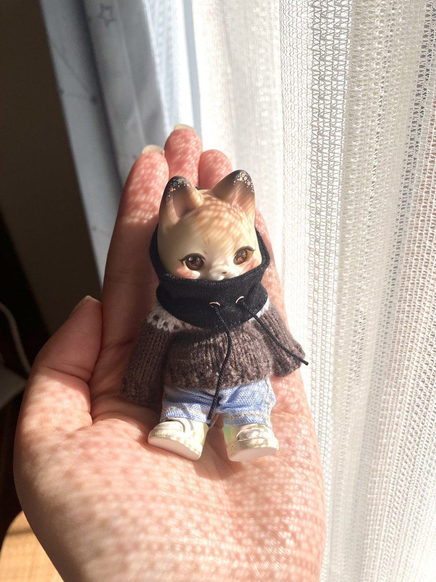 teru_doll's tweet image. #AKG28 でお迎えした物①

TONYU LABO(@LaboTonyu )さま

念願のwith hood neckwarmer!
いつもお通販戦争に負けていたので、お迎え出来て本当に嬉しい😭
今回AKGに参加した1番の理由です✨
いっぱい作って下さっていて、後ろの方に並んでてもお迎えできたよ🫶