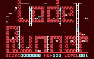 MuseumCommodore's tweet photo. Lode Runner, released in 1983 by Broderbund and designed by 21-year-old University of Washington student Douglas E. Smith, became a mega-seller.

It was the top U.S. computer game of 1983 and Broderbund's second-best-selling title for the C64, following Choplifter. By 1984, it had sold over 300,000 copies and reached 2.5 million worldwide by the end of the decade, with its C64 port developed by Dane Bigham. This game is an easy 10/10 for me.