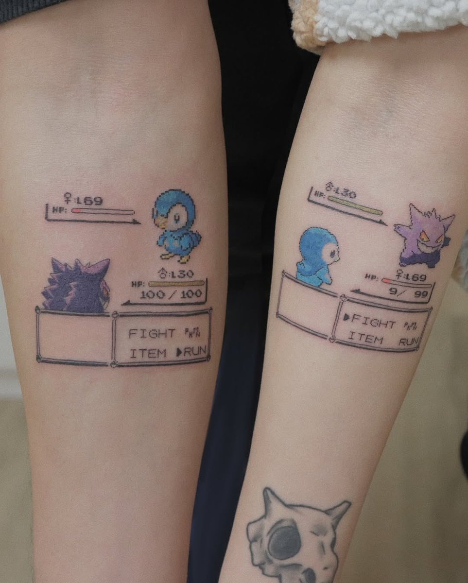 カップルでタトゥー入れあちょ🙌✨