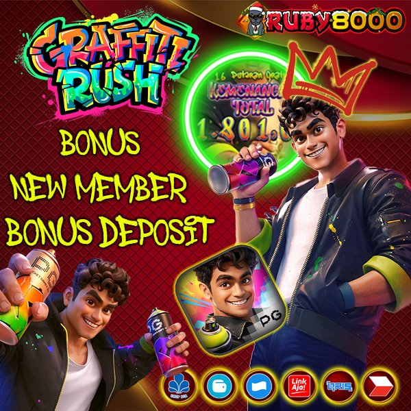 penentuww3's tweet image. mainkan game dari #pgsoft yaitu #graffitirush! kamu bisa main di #ruby8000 dan dapatkan bonus new member 100% dan juga bonus deposit setiap hari!

yuk daftar sekarang di : 

tinyurl.com/linkaltruby8000