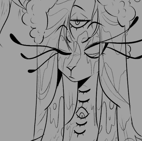 Belph doodle for a wip on my Patr30n