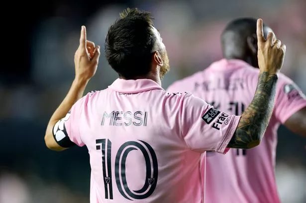 ney2maa's tweet photo. People forget Messi joined Inter Miami when they were DEAD last. Since then he’s carried them to 3 trophies and won MVP three times. The greatest ever didn’t just play in MLS, he transformed a whole club. 🐐 https://t.co/ZLFkUsf0hO