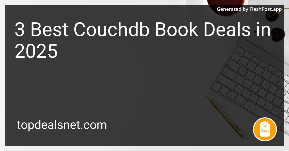 devhubbycom's tweet image. If CouchDB were a couch, would it be comfy enough for those all-nighter study sessions? 📖☕

Source: topdealsnet.com/blog/best-couc…

#CodingBooks #TechBookSale #BookBargain #ProgrammingBooks #deals #book