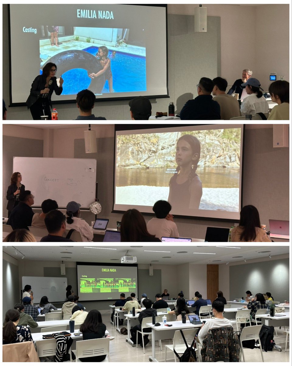 First ever presentation here in Taipei 🇹🇼 of ‘Emilia Nada’ directed by Aldana Duhalde. Work in progress.
#EmiliaNada #shortfilm #cinema