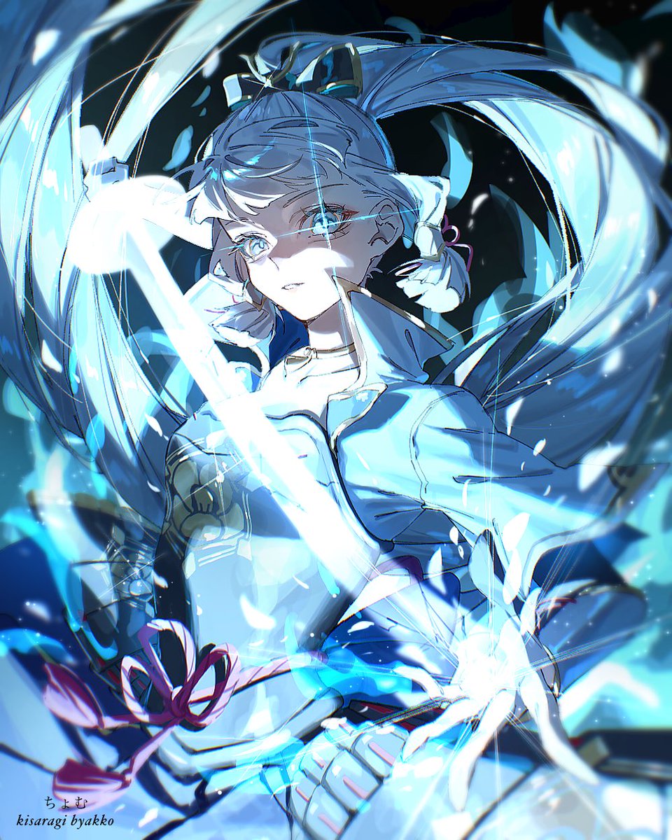 水と氷の描き分け頑張ったけど路線ずれたかも