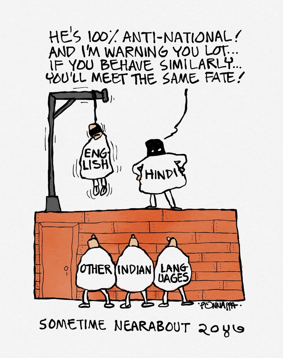 PonnappaCartoon's tweet image. #english #hindi #languages #India #2047