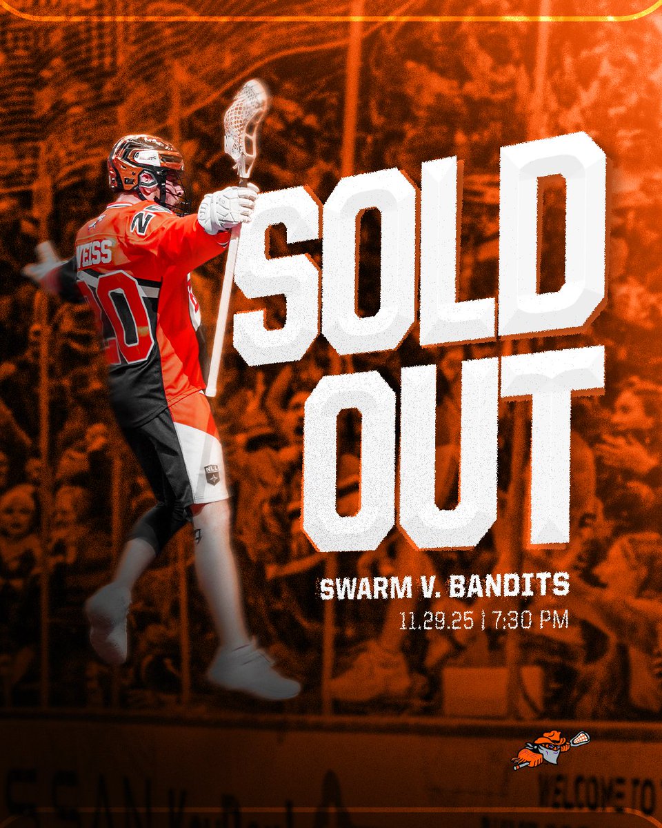 Raising our seventh banner in front of 19,000+ of our closest friends! 🙌

#LetsGoBandits | <a href="/NLL/">NLL</a>