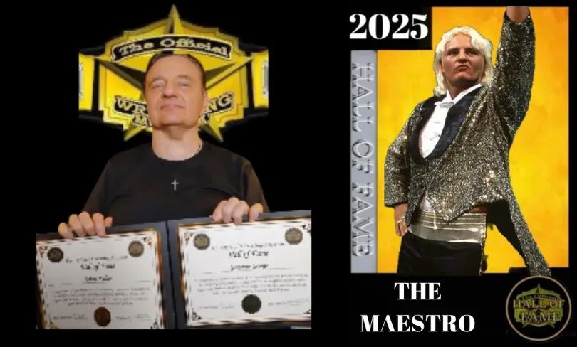 Thank you once again to  The Official Wrestling Museum Hall of Fame for inducting me into their Hall of Fame Class of 2025. Very honored and blessed. Thank you to everyone as always for your love and support. God bless you all! #TeamStro