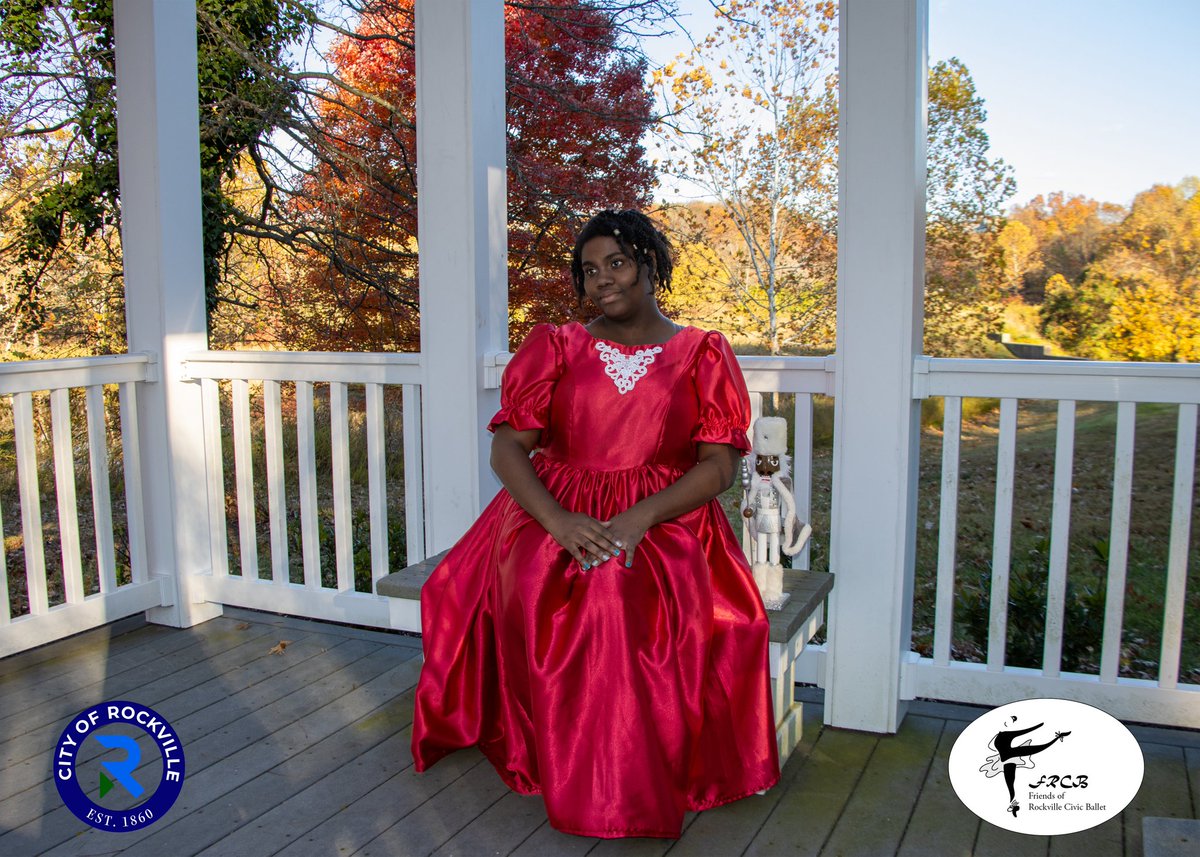 FriendsRcb's tweet image. Our @RockvilleBallet Clara - portrayed by Kaylin - relaxed this holiday weekend at this hidden gem Stream Valley Park in King Farm on #ClarasMagicalJourney!

🗓️:Dec. 5-7 &amp;amp; 12-14.  
🎟️: fscottfitzgerald.showare.com/eventperforman…
💵: $17/adults &amp;amp; $13/Seniors &amp;amp; Kids
#CMJ #RCBNutcracker #BalletForAll