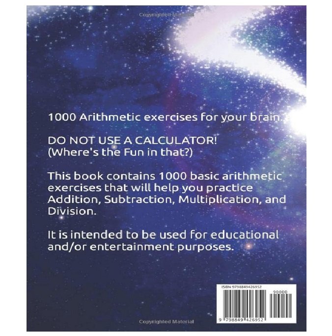 lmd0000's tweet image. BRAIN PUSH-UPS by Leo MAD 

1000 basic math exercises to practice adding, subtracting, multiplying, and dividing!
 amazon.com/Brain-Push-Ups…

 #math
 #arithmetic
 #addition
 #subtraction
 #multiplication 
#division