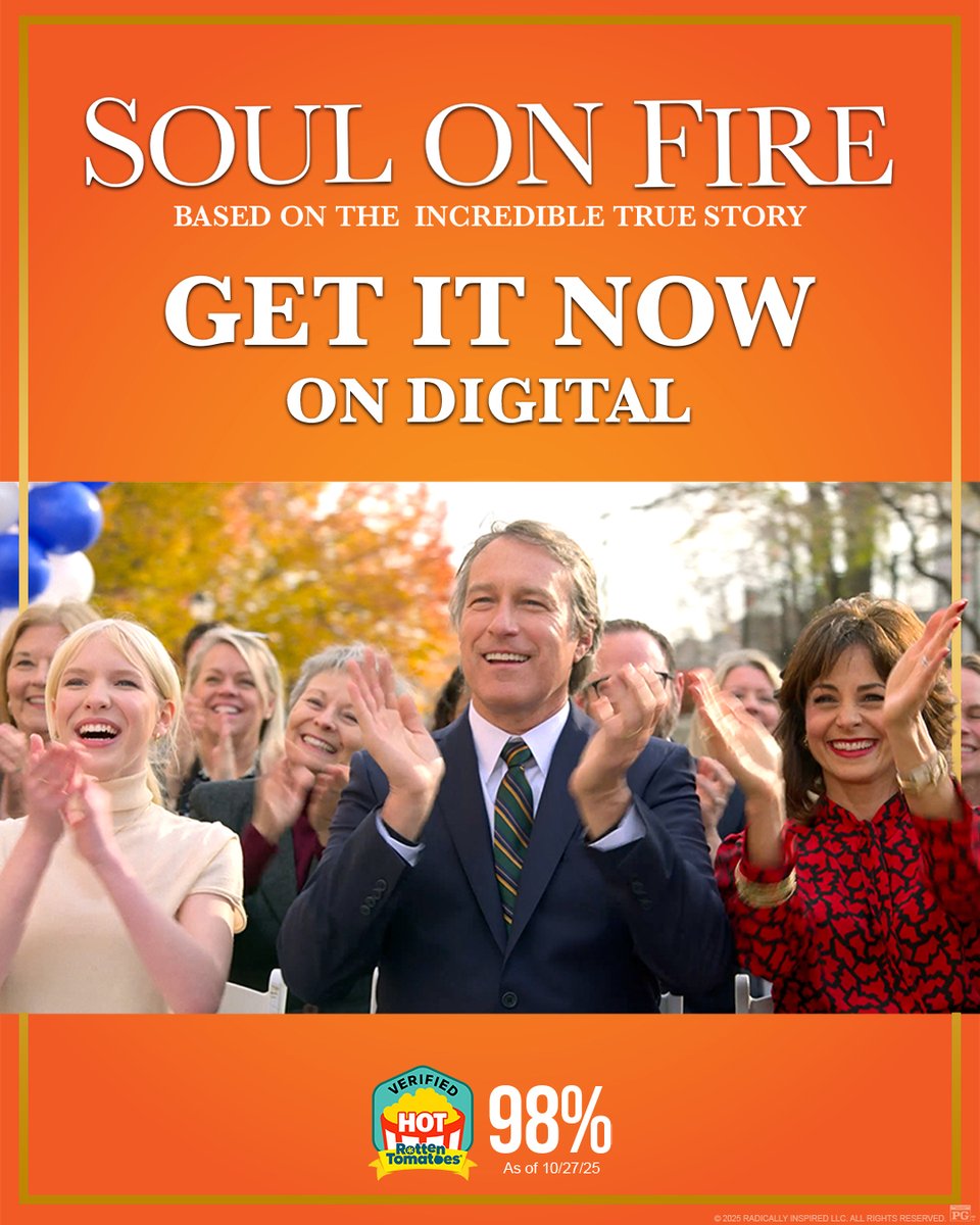#SoulOnFire will leave you cheering.

Bring home and watch the moving true story directed by Sean McNamara (Soul Surfer) this holiday season.

Celebrate the season with Soul On Fire. Available now at a limited-time holiday price: bit.ly/SoulOnFire_Get…