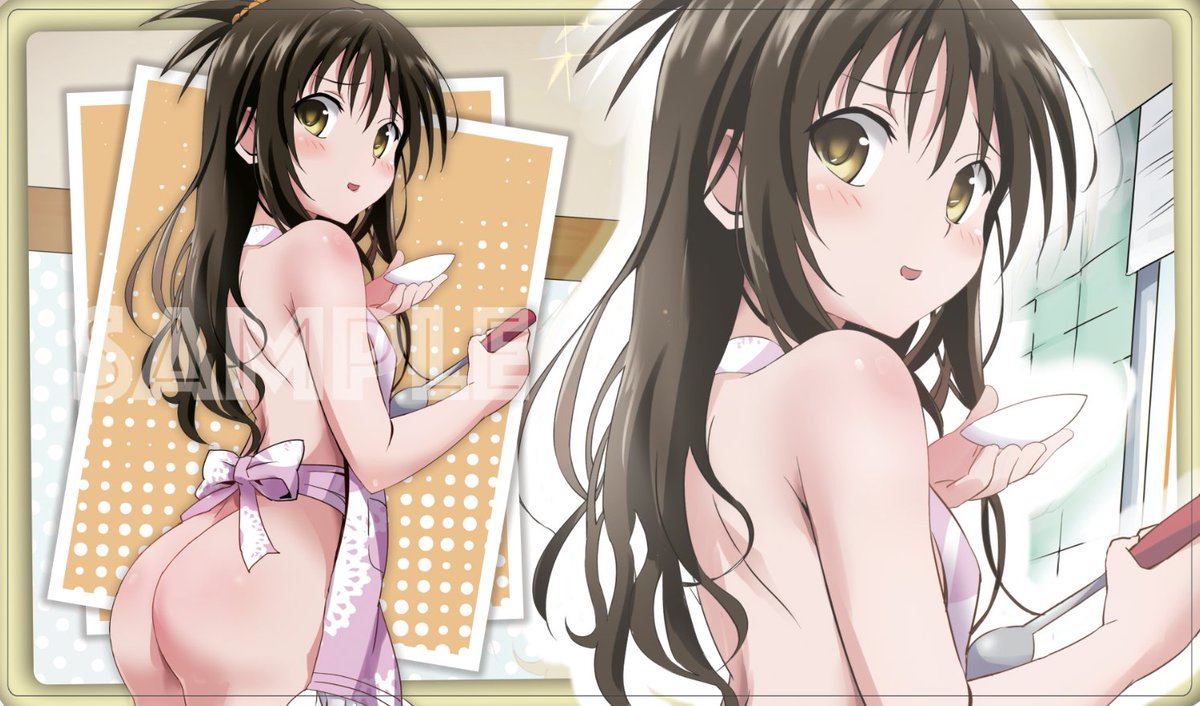 C107/エア冬コミ 新作発表⑫ 美柑 の スリーブ（一部が光ってます） や