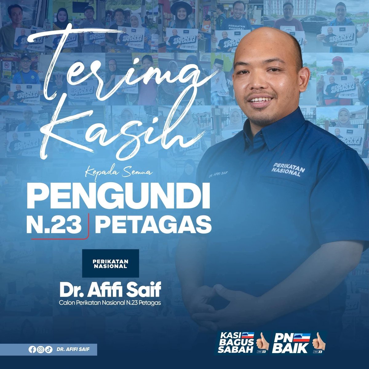 PemudaPASMelaka's tweet photo. TAHNIAH SELURUH JENTERA!
ANAK SULUNG PAS–PN LAHIR DI SABAH!

Kasi Bagus Sabah. Allahu Akbar!

“Kembali Kepada Penyelesaian Islam.”

#PNBest #PRNSabah #PemudaPASMelaka #TerusMemimpin #MenujuSeriNegeri #GenerasiRabbaniTerajuSeriNegeri https://t.co/gjdEjv3G7L