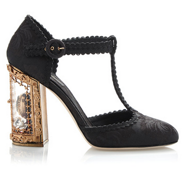 aesttics's tweet image. Dolce &amp;amp; Gabbana window pane pumps